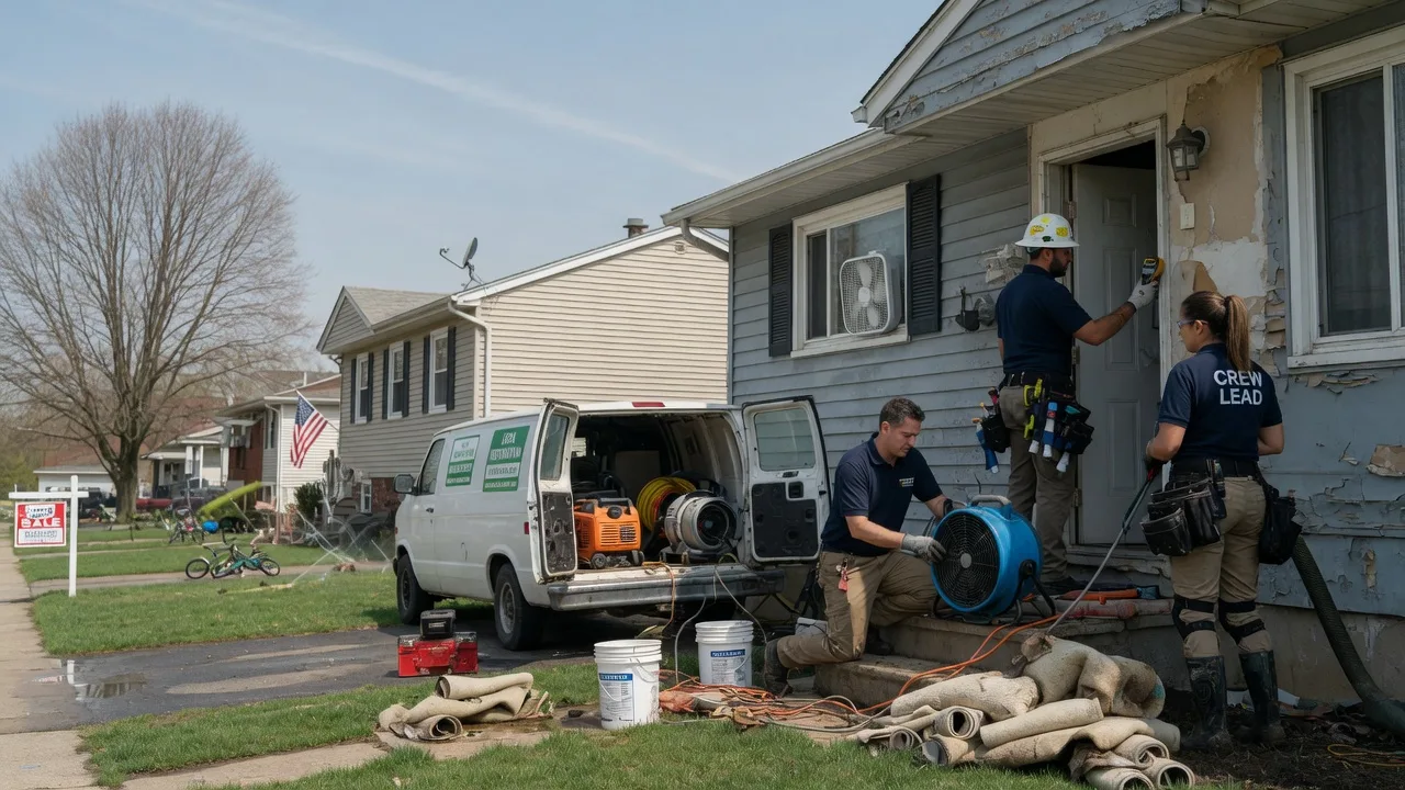 Flood Cleanup in Earlville, NY near me